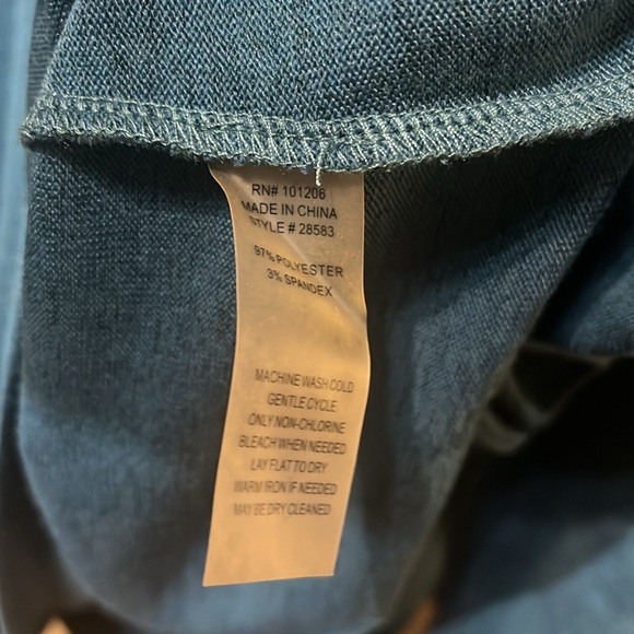 Soft Surroundings Madeline Long sleeve asymmetrical Tunic Top - Picture 9 of 9